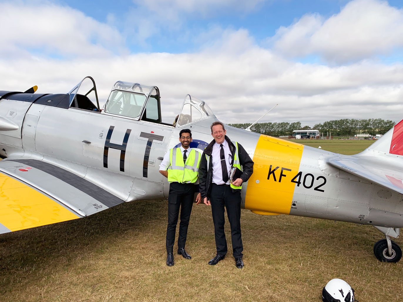 Flight Instructor Course students