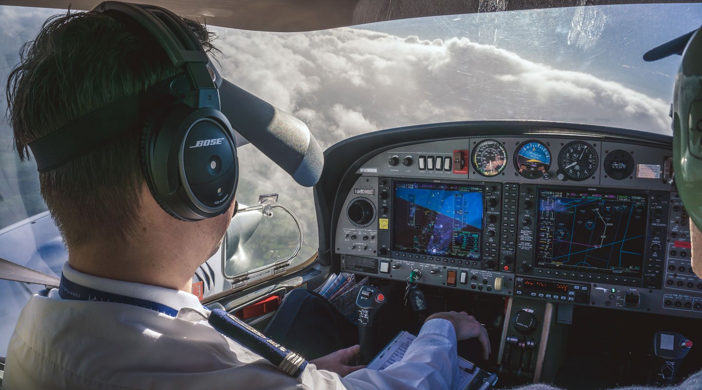 Sunny flight training